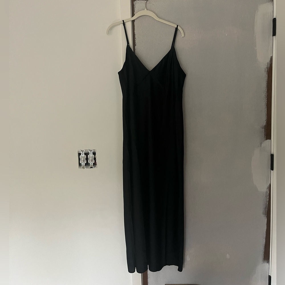 TARGET Black Silk Dress